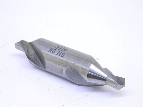 USED KEO BRAND HSS #8 CENTER DRILL COMBINATION COUNTERSINK