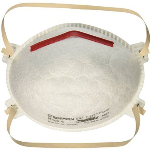 Safety Masks Honeywell 14110387 N1105 N95 SAF-T-FIT Plus Particulate Respirator,
