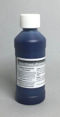Vivitone blue pigment tint for lacquer - 8 oz for sale