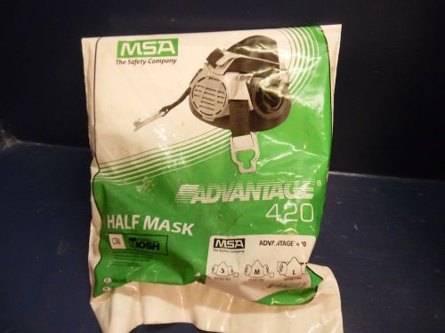 Msa advantage 420 half mask large size new respirator 10102184 for sale