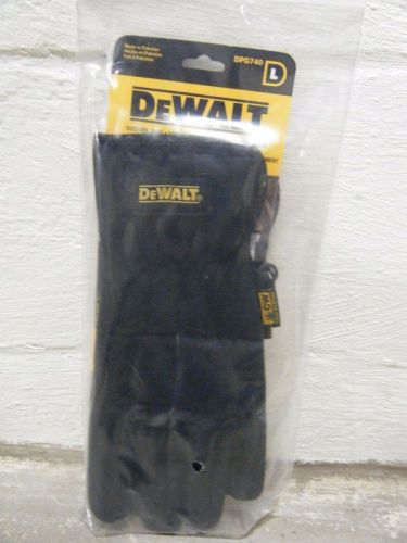 DeWalt DPG740L Mild Condition Fleece Cold Weather Work Glove, Large