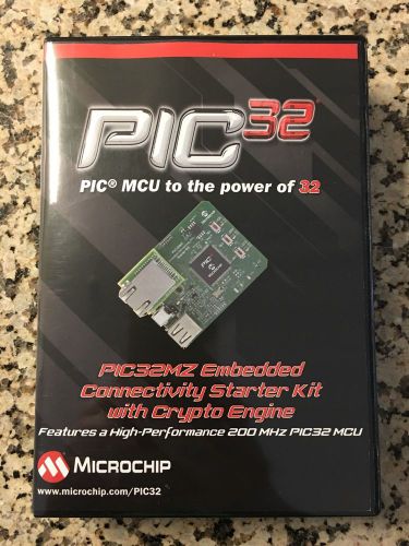 New Microchip Tech PIC32MZ EC Starter Kit w/ Crypto Engine (DM320006-C)