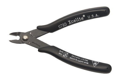 Xcelite 1178D Heavy-duty Shearcutter, Diagonal, Flush Jaw, 5-5/8 Length, 29/32
