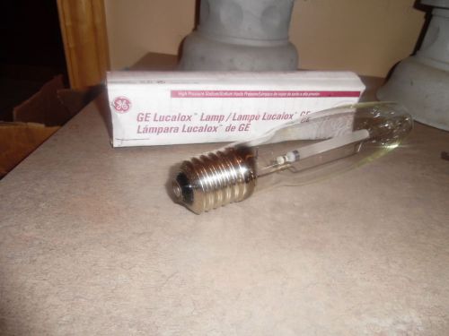 GENERAL ELECTRIC LUCALOX 250W HIGH-PRESSURE SODIUM LAMP BULB, LU250 *NEW*