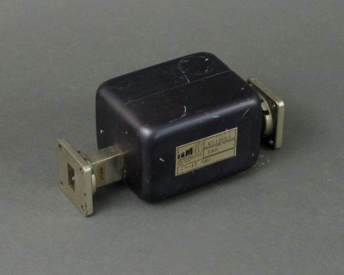 E&amp;M KU130L1 Waveguide Isolator - 13-17 GHz, WR-62
