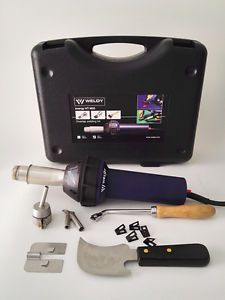 Weldy 1600w heat gun hot air torch plastic weld gun welder pistol flooring tool for sale