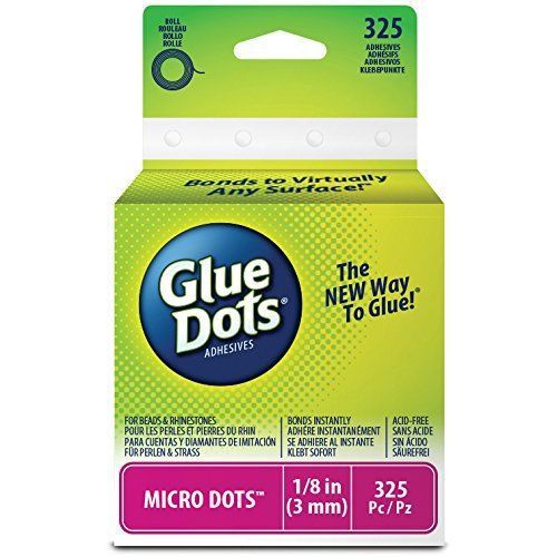 Glue Dots Micro Dot Roll 325 Clear Dots