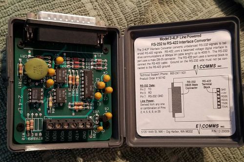 RS232 to RS422 Interface Convertor Line Driver