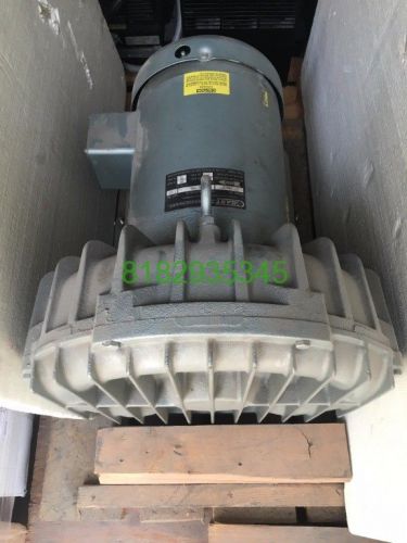 Regenerative blower/vacuum gast regenair r7100a-1 and baldor 10hp 208-460v r7100 for sale