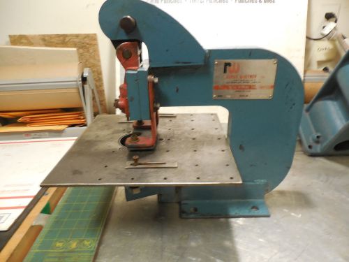 ROPER WHITNEY #118  WHITNEY JENSEN 118 PUNCH PRESS W/ TABLE DIACRO, DIACRO,PEXTO