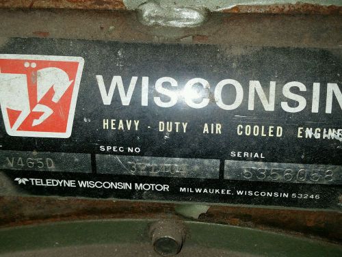 v465d Wisconsin engine
