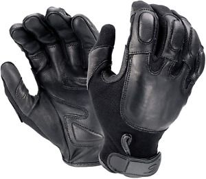 Hatch SP100 Defender II Riot Control Glove w/Steel Shot - Black