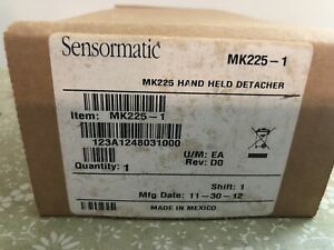 Sensormatic Handheld Supertag Remover Detacher Gun Mk225-1