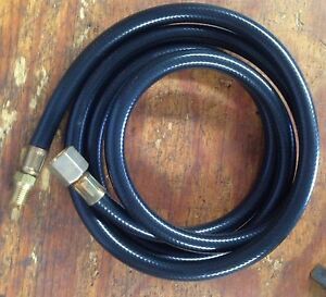 6-ft. High Pressure  Propane Cooker Hose 3/8 Female Swivel Flare x 1/4 Male Pipe
