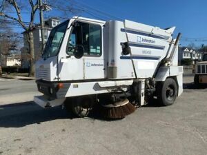 2005 Johnston Allianz Global MX450 M3 Street Sweeper John Deere Turbo Diesel NJ