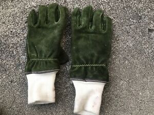 Vintage Shelby General Utility Fire Rescue Gloves 1980’s Classic Shelby MED
