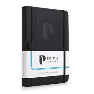 Primo Planner - Best Undated Daily Planner, Organizer, Calendar and Journal for