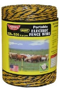 Parker / Mc Crory, 121, Baygard, 656&#039;, Yellow &amp; Black, Heavy Duty Wire