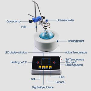 ZNCL-TS 2000ml Digital Magnetic Stirring Electric Heating Mantle 220V