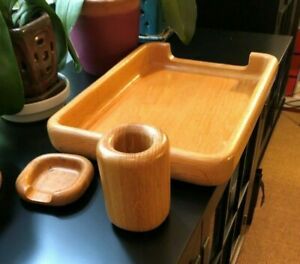 Eldon Woodline 6500 Desk Set, VINTAGE! --  FREE SHIPPING!