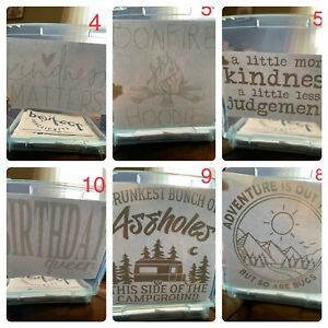 Screen Print Transfers Lot Grab Prints Ready to Press 455 Ready To Ship Prints