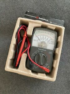 Radio Shack Mulitmeter Multitester with Test Leads - New in Box