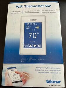 Tekmar 562 WIFI Thermostat 2 Stage Heat, 1 Stage Cool, Fan