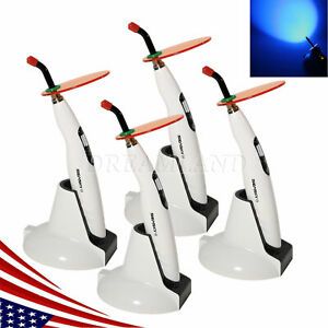 4*Dental Wireless LED Curing Light Cure Lamp 1400mw whitening T4 LED.B SKYSEA