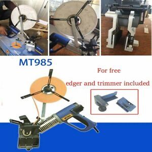 MT985 woodworking Portable Edge Bander Banding Machine with free Edge Trimmer
