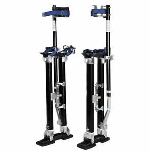 Black 24-40 Inch Drywall Stilts Aluminum Tool Stilt For Painting Painter Walk