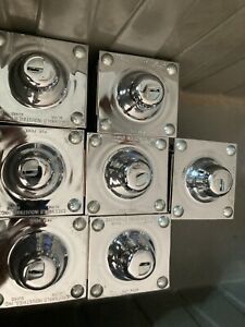 NEW Greenwald Industries Ultra Guard UG800A Money Coin Box.7pc Lot. W/ 3 Keys.