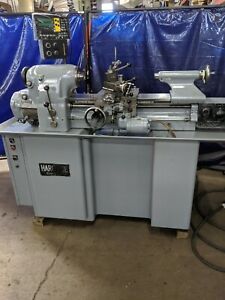 Hardinge HLV H Precision toolroom lathe with threading and DROs