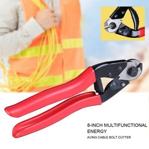 Electronic Nipper Tool Spring Portable Steel Wire Cutter Hard Rope Manual Plier