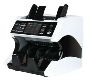 Mixed Bill Money Counter Multi Currency Counterfeit Detector Denomination Detect