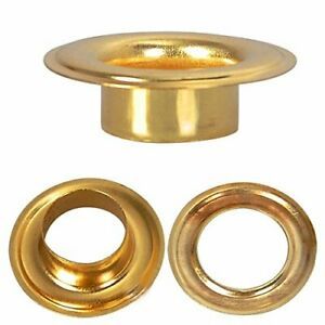 1000#2 3/8&#034; Grommets &amp; Washers Brass Eyelets
