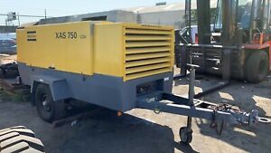 2010 Atlas Copco XAS 750  Diesel Air Compressor Trailer