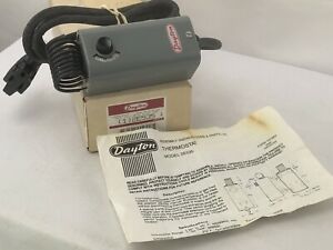 Dayton Thermostat 2E535 Range 35 To 95 Deg F Spat 115V 60Hz 6’ Cord. (A43)