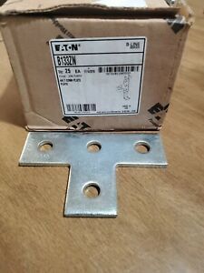 B133ZN ( 25 ct. ) 4 Hole T Plate