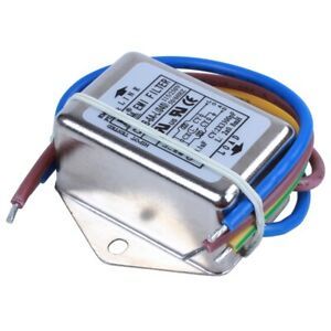 2X(AC 115 V / 250 V 6 A EMI individual Phase noise filter T3A7)