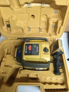 Topcon RL-H4C Self Leveling Rotary Laser GOOD CONDITION IN CASE