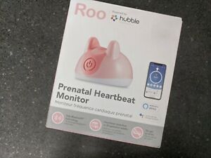 Roo Prenatal Heartbeat Monitor Powered by Hubble Connected Alexa Google Asst