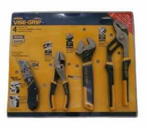 Vise GripTools Tool Hand Set Pliers Irwin Channel Lock Adjustable Knife