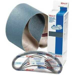 UNITED ABRASIVES-SAIT 64059 Quick Ship Sanding Belt, 1/2&#034; W, 18&#034; L, 40 Grit