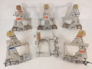 Lot of 6 Whip Mix Semi-Adjustable Articulators Dental Laboratory Tools Den-Craft