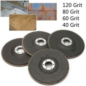 125mm 5in Flap Grinding Wheels Sanding Discs For Angle Grinder   #@1 *c ,c C N