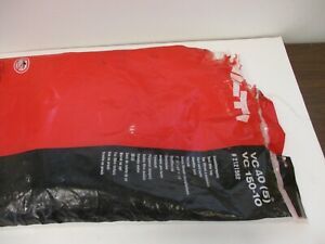 HILTI DUST FILTER BAGS, # 2121562, FLEECE BAG FOR VC150-10X (E) VC 40-U, 4 BAGS