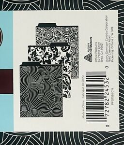 New Martha Stewart Avery File Folders Vertical Letter-Size Black White Patterns