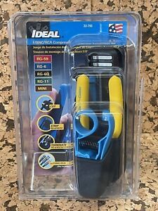 IDEAL® F/BNC/RCA COMPRESSION CONNECTOR INSTALLATION KIT 33-793 - NEW