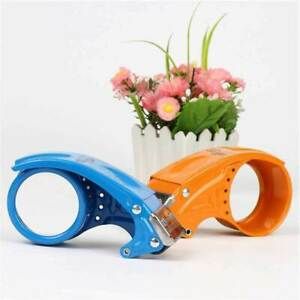 New Heavy Duty Metal Packing Packaging Tape Roll Hand Gun Dispenser \ O1J7