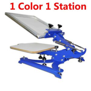 Brandnew 1 Color 1 Station Screen Printing Machine / DIY T-Shirt Press Printer
